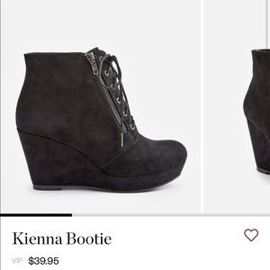JustFab Wedge Booties!